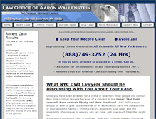 Tablet Screenshot of criminaldefenselawyerny.com